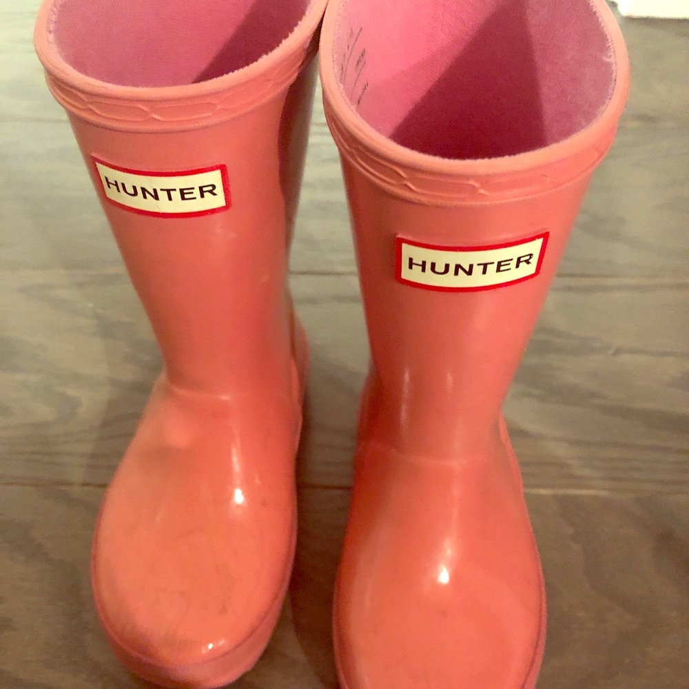 Toddler kids hunter boots!